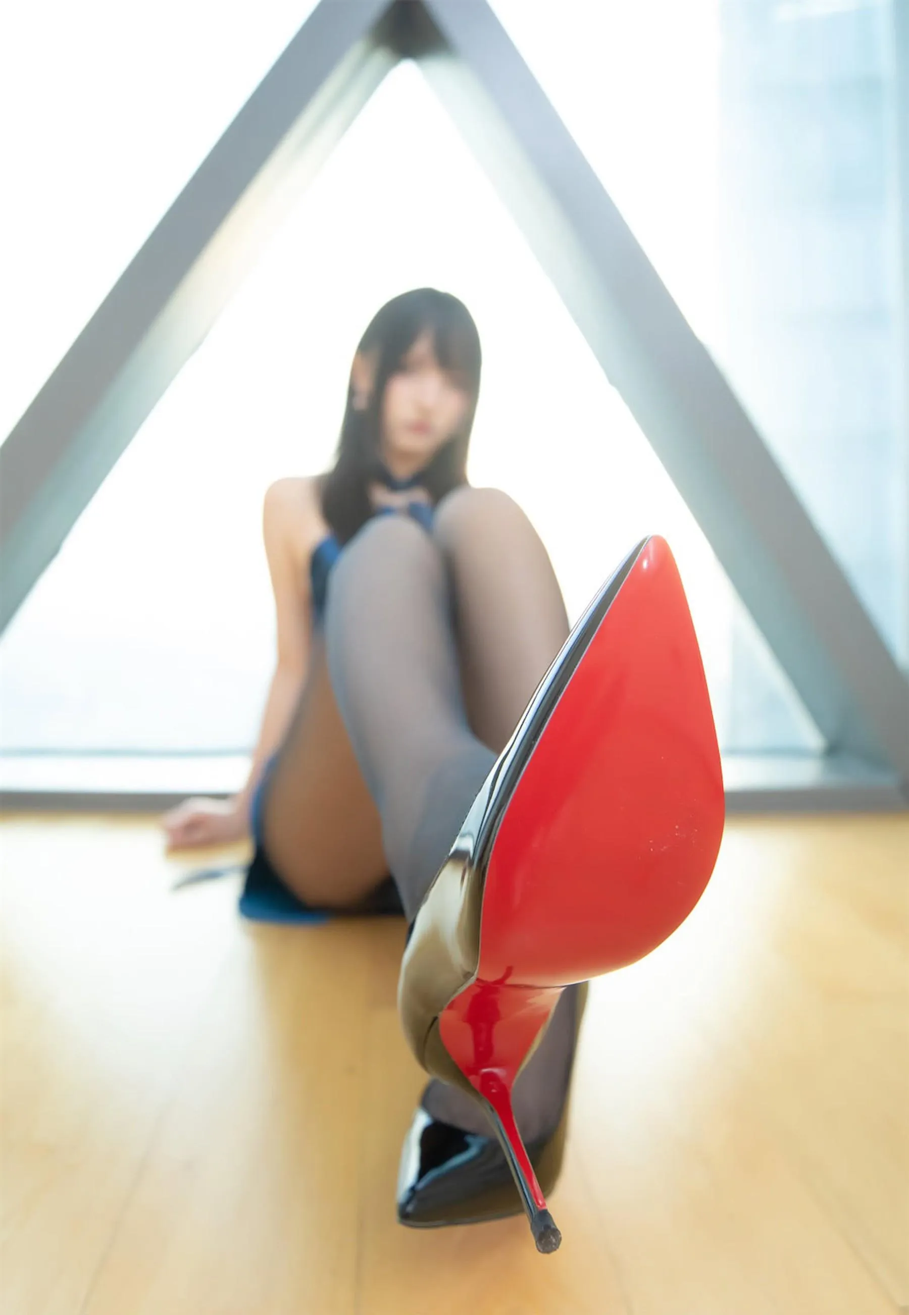 神楽坂真冬 – NO.152 蓝衣旗袍 [76P]插图